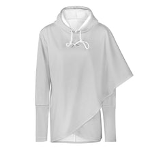 Load image into Gallery viewer, Ti Amo I love you - Exclusive Brand - 10 Colors - Solid Colors - Asymmetrical Medium Length Slim Hooded Sweatshirt
