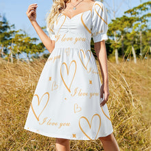 Load image into Gallery viewer, Ti Amo I love you - Exclusive Brand - Sweetheart Dress - Sizes 2XS-6XL
