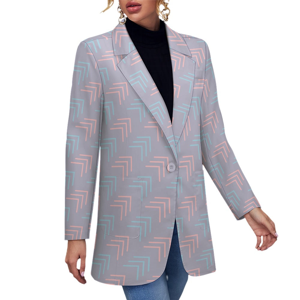 Ti Amo I love you - Exclusive Brand - Womens Suit Blazer Jacket