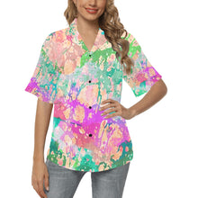 Load image into Gallery viewer, Ti Amo I love you - Exclusive Brand  - Women&#39;s Hawaiian Shirts
