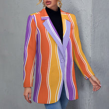 Load image into Gallery viewer, Ti Amo I love you - Exclusive Brand - Womens Suit Blazer Jacket - 2XS-2XL
