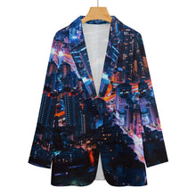 Load image into Gallery viewer, Ti Amo I love you - Exclusive Brand - Womens Suit Blazer Jacket - 2XS-2XL
