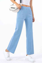 Load image into Gallery viewer, 3 Colors - Pocketed Long Jeans
