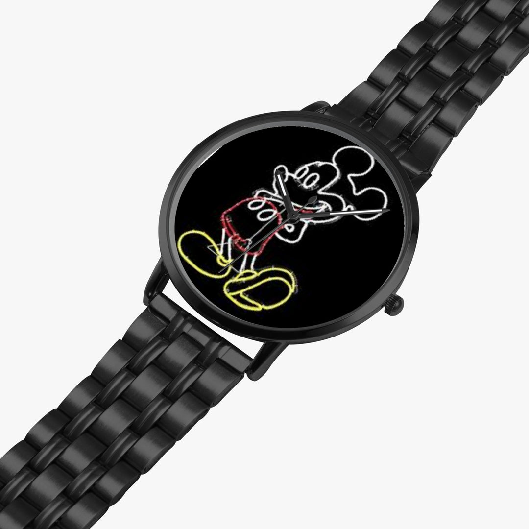 Ti Amo I love you - Exclusive Brand - Mickey Mouse - Instafamous Steel Strap Quartz Watch