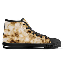 Load image into Gallery viewer, Ti Amo I love you - Exclusive Brand - High-Top Canvavs Shoes - Black Soles
