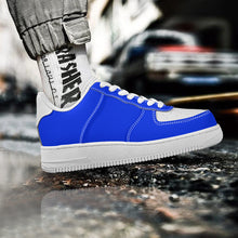 Load image into Gallery viewer, Ti Amo I love you - Exclusive Brand - Blue Blue Eyes - Low Top Unisex Sneakers -  Sizes: Big Kids 4.5-7 / Mens 4.5-14.5 / Womens 5.5-14
