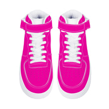 Load image into Gallery viewer, Ti Amo I love you - Hollywood Cerise - High Top Unisex Sneakers
