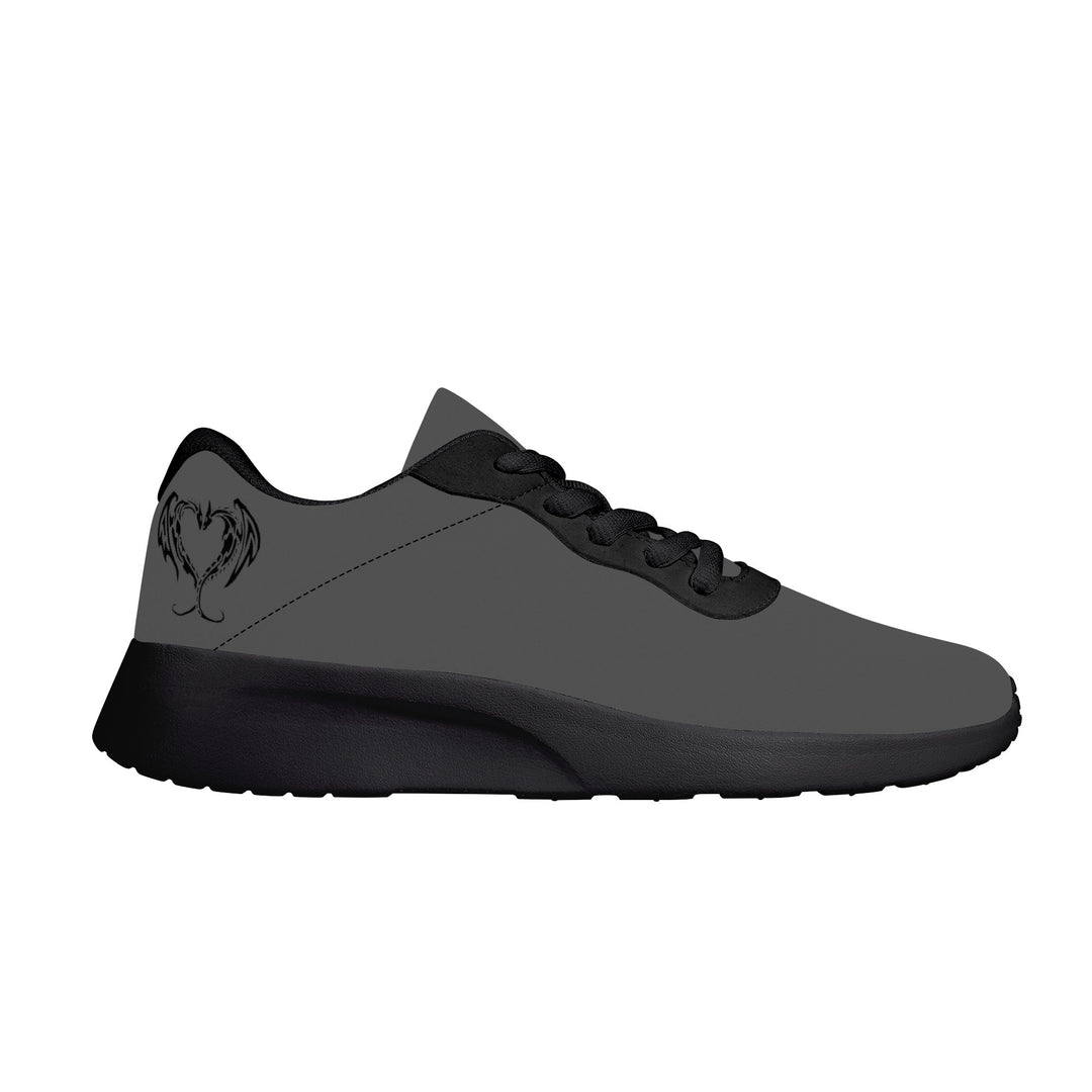 Ti Amo I love you - Exclusive Brand  - Davy's Grey - Dragon Heart - Air Mesh Running Shoes - Black Soles