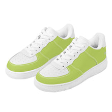 Load image into Gallery viewer, Ti Amo I love you - Exclusive Brand - Celery &amp; White - Low Top Unisex Sneakers
