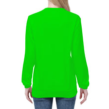 Load image into Gallery viewer, Ti Amo I love you - Exclusive Brand  - Green -  Solid Color - Women&#39;s Sweatshirt
