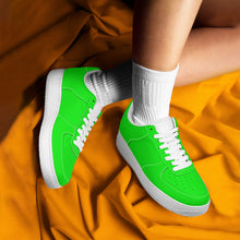 Load image into Gallery viewer, Ti Amo I love you - Exclusive Brand - Green - Low Top Unisex Sneakers
