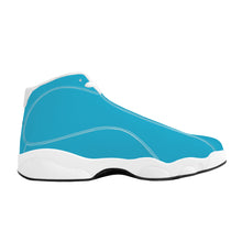 Load image into Gallery viewer, Ti Amo I love you - Exclusive Brand  - Ball Blue -Mens / Womens - Unisex  Basketball Shoes - White Laces
