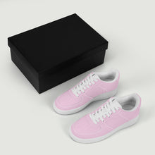 Load image into Gallery viewer, Ti Amo I love you - Exclusive Brand  - Pink Lace - Womens Low Top Sneakers
