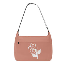 Load image into Gallery viewer, Ti Amo I love you - Exclusive Brand - Antique Brass - White Daisy - Journey Computer Shoulder Bag
