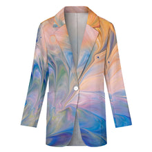 Load image into Gallery viewer, Ti Amo I love you - Exclusive Brand - Womens Suit Blazer Jacket
