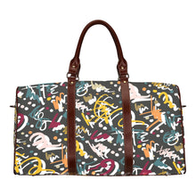 Load image into Gallery viewer, Ti Amo I love you - Exclusive Brand - 10 Styles - Travel Bag - Brown Handles
