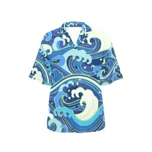 Load image into Gallery viewer, Ti Amo I love you - Exclusive Brand  - Women&#39;s Hawaiian Shirts - Sizes S-2XL
