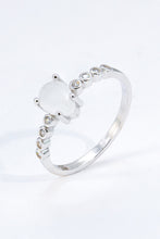 Load image into Gallery viewer, Teardrop Natural Moonstone Ring - Sizes 6-9
