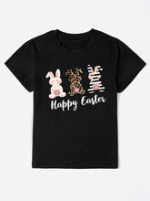 Load image into Gallery viewer, HAPPY EASTER Round Neck Short Sleeve T-Shirt
