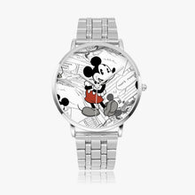 Load image into Gallery viewer, Ti Amo I love you  - Exclusive Brand  - Mickey Comic - Unisex Designer Instafamous Steel Strap Quartz Watch
