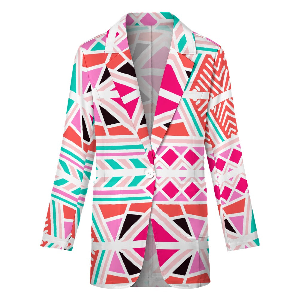 Ti Amo I love you - Exclusive Brand - Womens Suit Blazer Jacket