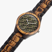 Load image into Gallery viewer, Ti Amo I love you - Exclusive Brand  - Camouflage - Indian Ebony Wooden Watch
