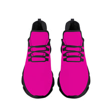 Load image into Gallery viewer, Ti Amo I love you  - Exclusive Brand  - Hollywood Cerise- Double Black Heart -  Flex Control Sneaker - Black Soles
