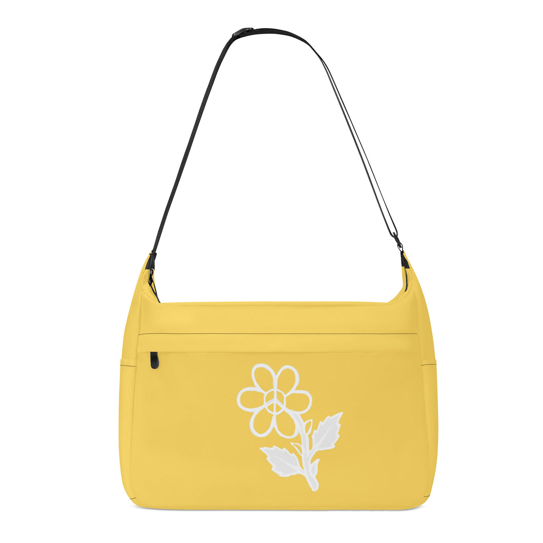 Ti Amo I love you - Exclusive Brand - Dandelion - White Daisy - Journey Computer Shoulder Bag