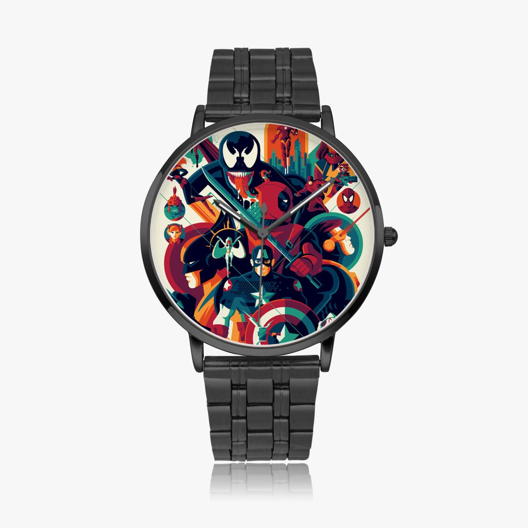 Ti Amo I love you - Exclusive Brand - Marvel Mashup - Designer Instafamous Steel Strap Quartz Watch