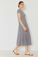 Load image into Gallery viewer, Marina West Swim Pleated Cap Sleeve A-Line Dress
