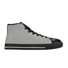 Load image into Gallery viewer, Ti Amo I love you - Exclusive Brand - Womens High Top Canvas Shoes with Black Soles
