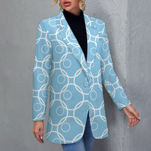 Load image into Gallery viewer, Ti Amo I love you - Exclusive Brand - Womens Suit Blazer Jacket - 2XS-2XL
