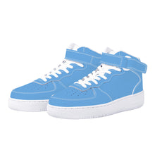 Load image into Gallery viewer, Ti Amo I love you - Exclusive Brand - Argentinian Azure - High Top Unisex Sneakers
