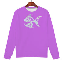 Load image into Gallery viewer, Ti Amo I love you - Exclusive Brand  - Lavender - Angry Fish - Women&#39;s Sweatshirt
