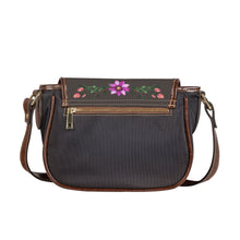 Load image into Gallery viewer, Ti Amo I love you - Exclusive Brand - Quartz - Floral Bouquet - Saddle Bag
