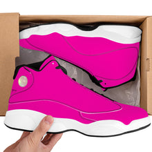 Load image into Gallery viewer, Ti Amo I love you  - Exclusive Brand  - Hollywood Cerise - Basketball Shoes - Black Laces
