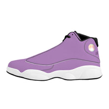 Load image into Gallery viewer, Ti Amo I love you  - Exclusive Brand  - African Violet - Womens Basketball Shoes - Black Laces
