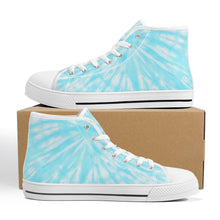 Load image into Gallery viewer, Ti Amo I love you - Exclusive Brand  - High-Top Canvas Shoes - White Soles
