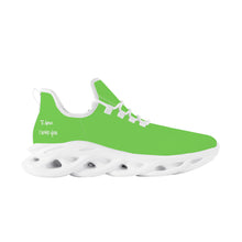 Load image into Gallery viewer, Ti Amo I love you - Exclusive Brand  - Pastel Green - Mens / Womens - Flex Control Sneakers- White Soles
