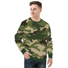 Load image into Gallery viewer, Ti Amo I love you - Exclusive Brand - Camouflage - Men&#39;s Sweatshirt
