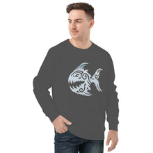 Load image into Gallery viewer, Ti Amo I love you - Davy&#39;s Grey - Angry Fish - Men&#39;s Sweatshirt
