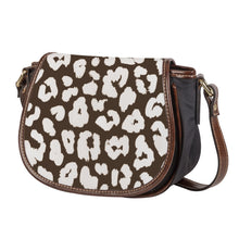 Load image into Gallery viewer, Ti Amo I love you - Exclusive Brand - Mondo &amp; Ebb Animal Pattern - Saddle Bag
