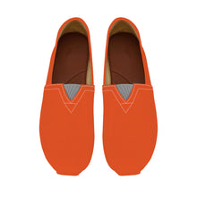 Load image into Gallery viewer, Ti Amo I love you  - Exclusive Brand - Bright Orange Moose -  Casual Flat Driving Shoe
