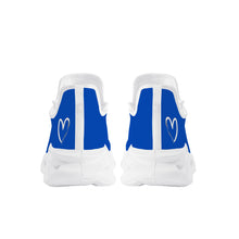 Load image into Gallery viewer, Ti Amo I love you  - Exclusive Brand - Absolute Zero Blue - White Heart - Flex Control Sneakers - White Soles
