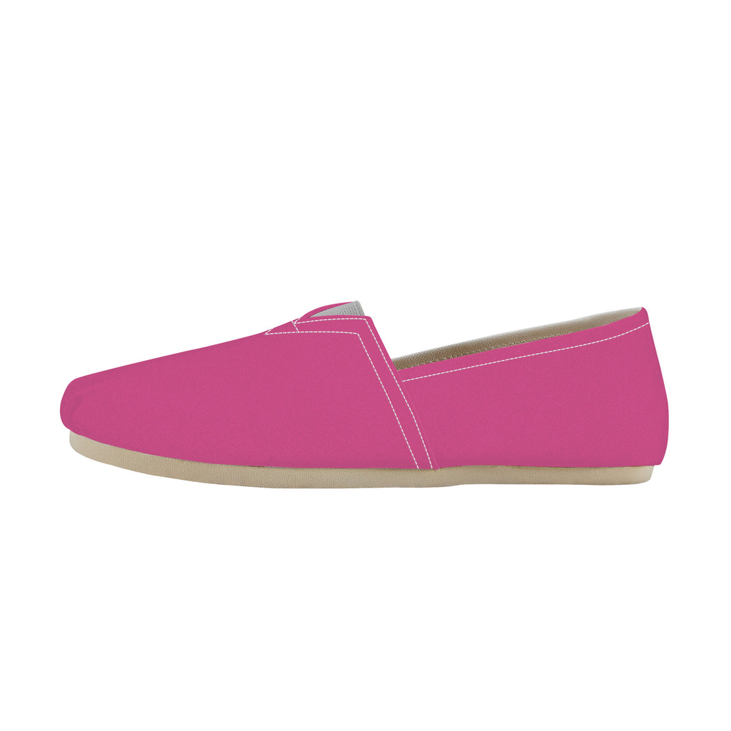 Ti Amo I love you  - Exclusive Brand  - Dark Pink - Casual Flat Driving Shoe