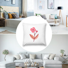 Load image into Gallery viewer, Ti Amo I love you - Exclusive Brand - 9 Colors - 7 Sizes - Flower Plush Pillow Case
