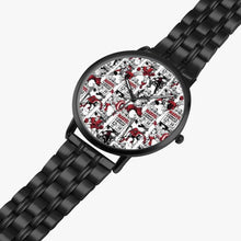 Load image into Gallery viewer, Ti Amo I love you  - Exclusive Brand  - Mens Designer  Instafamous Steel Strap Quartz Watch
