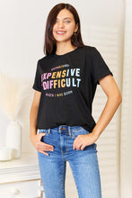 Load image into Gallery viewer, Simply Love Slogan Graphic Cuffed Sleeve T-Shirt
