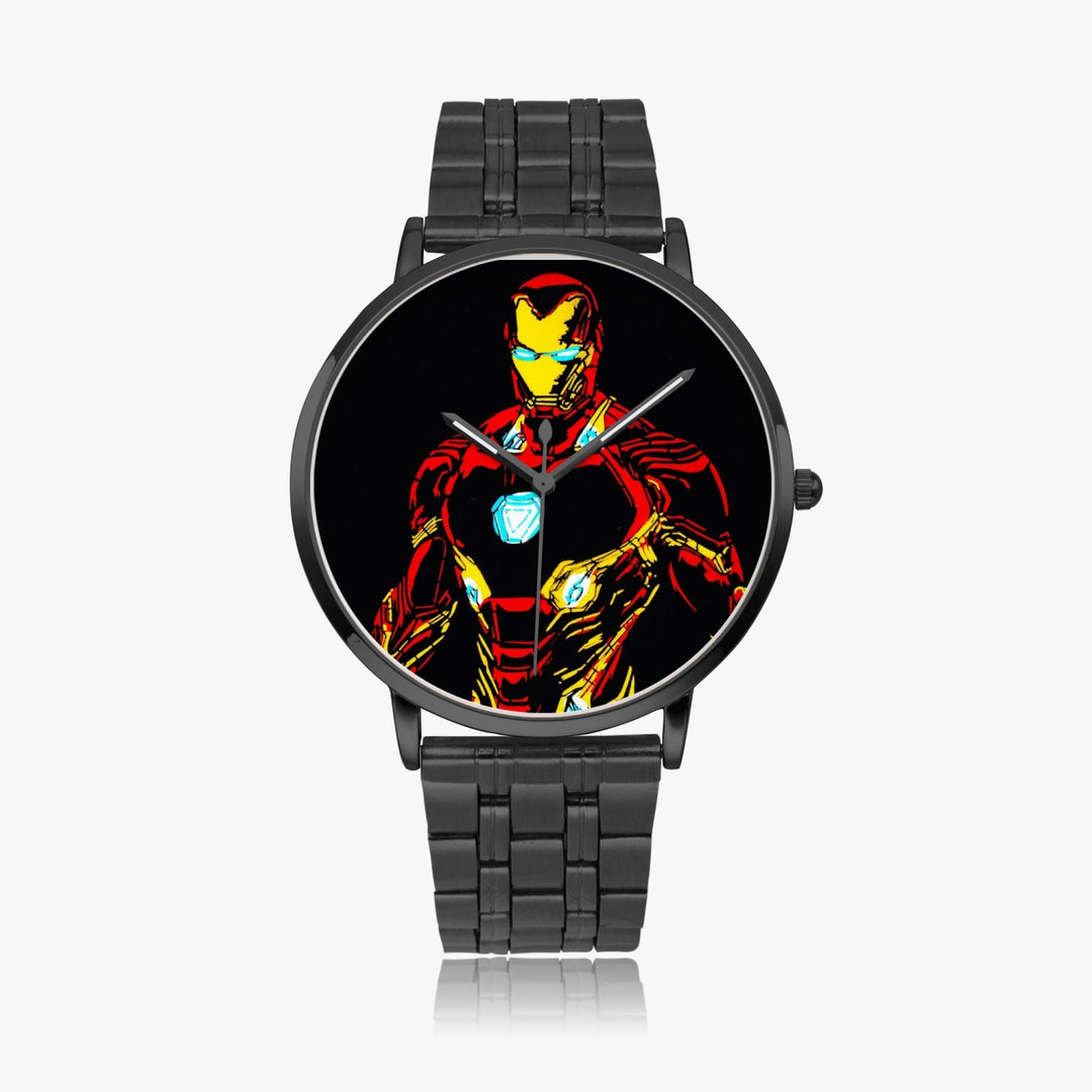 Ti Amo I love you- Exclusive Brand  - Iron Man - Mens Instafamous Steel Strap Quartz Watch