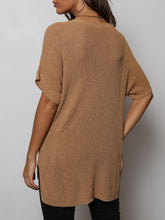 Load image into Gallery viewer, V-Neck Slit High-Low Knit Top - Sizes S-XL
